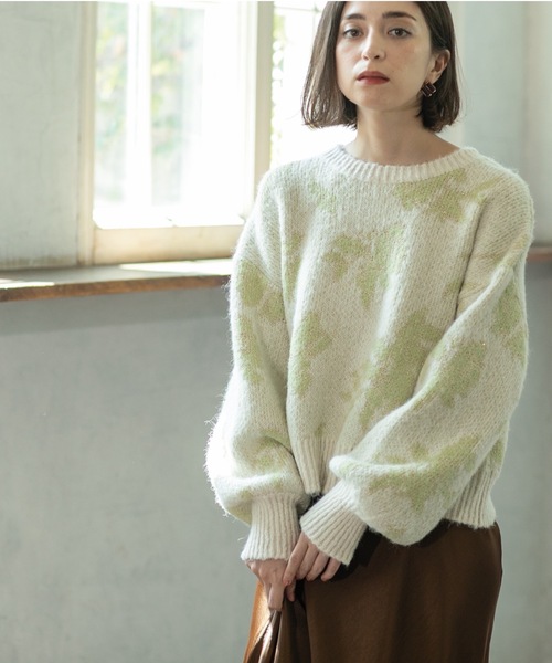 OPAQUE.CLIP（オペークドットクリップ） ニット セーター ラメ混