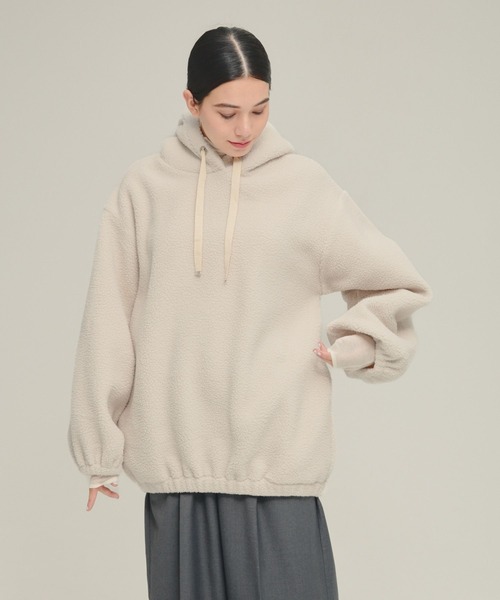 パーカー 「eL」Boa Hooded Pullover/250179 レディース