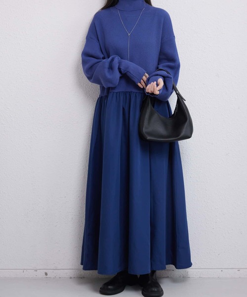 MAISON DE THERESE（メゾン ド テレーズ） ワンピース タートルネック