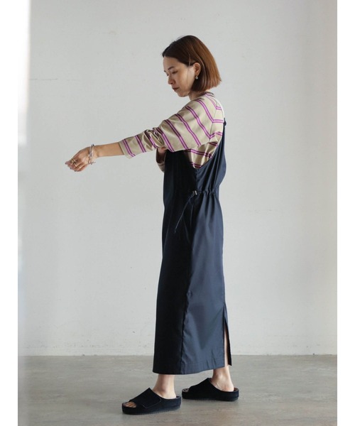 FIL DE FER（フィルデフェール） ジャンパースカート ナイロン混