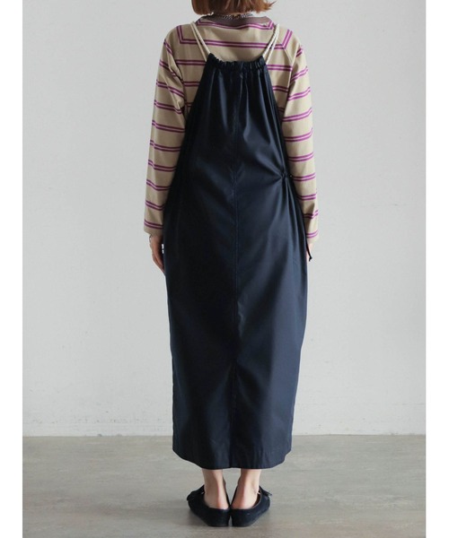 FIL DE FER（フィルデフェール） ジャンパースカート ナイロン混