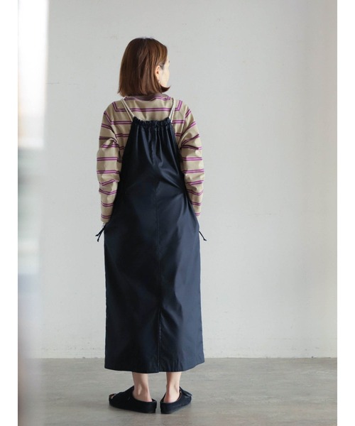 FIL DE FER（フィルデフェール） ジャンパースカート ナイロン混