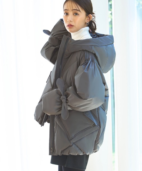 「RUIRUE BOUTIQUE」 ブルゾン L グレー レディース