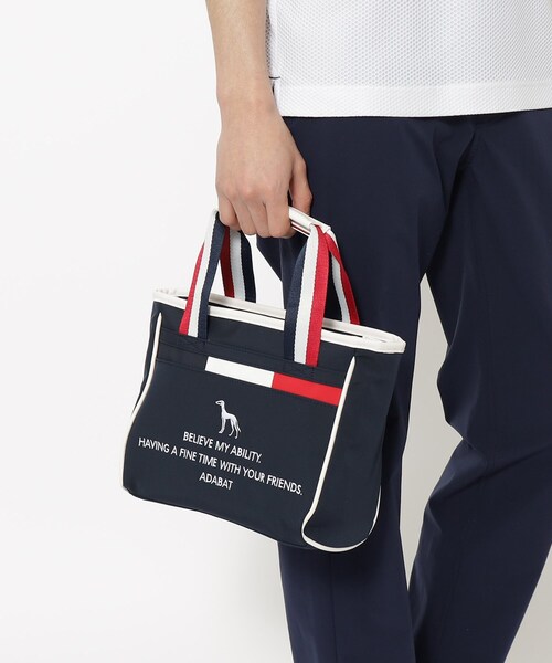 adabat（アダバット） トートバッグ 「新レーベル ADABAT NAVY