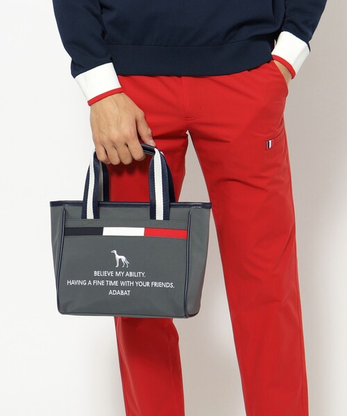 adabat(アダバット)[アダバット] トートバッグ 【新レーベル NAVY】 adabat（アダバット） トートバッグ 「新レーベル ADABAT NAVY
