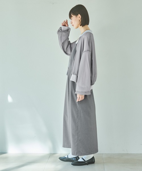♥️新品未使用♥️ MICALLEMICALLE メッシュジャケット グレーブルゾン MICALLE MICALLE（ブルゾン）のフリマアイテム一覧