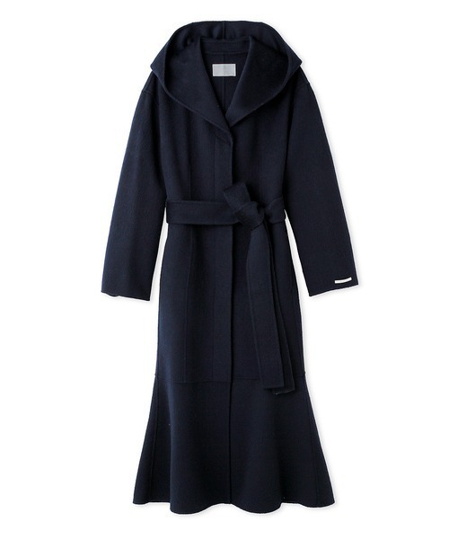 ♡新品同様♡セルフォード♡ダークネイビー♡コート♡36♡ CELFORD（セルフォード） コート 36 ネイビー レディース : ZOZOTOWN