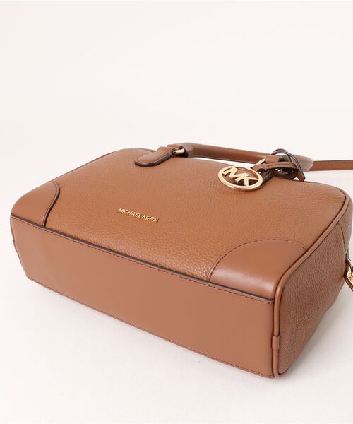 ★美品 マイケルコース ディロン サッチェル ショルダーバッグ 2way レザー MICHAEL KORS（マイケルコース） ハンドバッグ THOMPSON ぺブル レザー