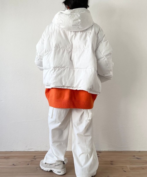 「wee9s」 ブルゾン FREE ホワイト レディース_画像5