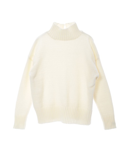 「fifth」 タートルネックニット M オフホワイト レディース_画像5