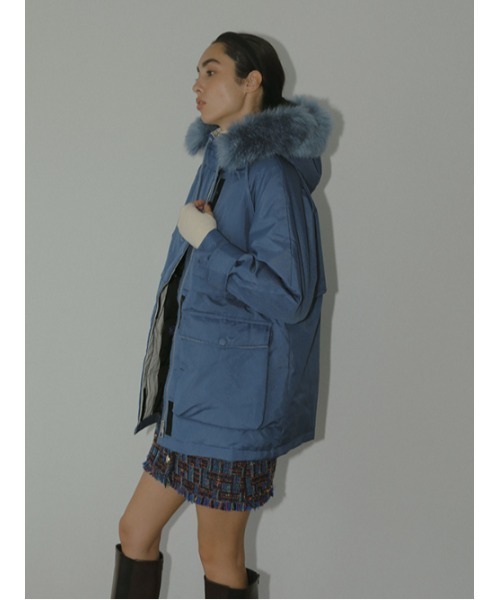 「AMAIL」 ダウンジャケット FREE ホワイト レディース_画像7