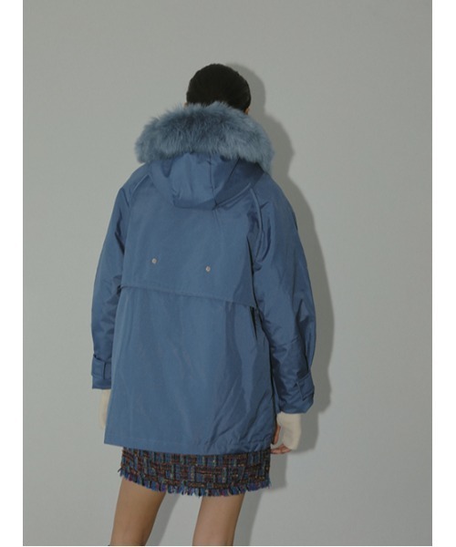 「AMAIL」 ダウンジャケット FREE ホワイト レディース_画像8