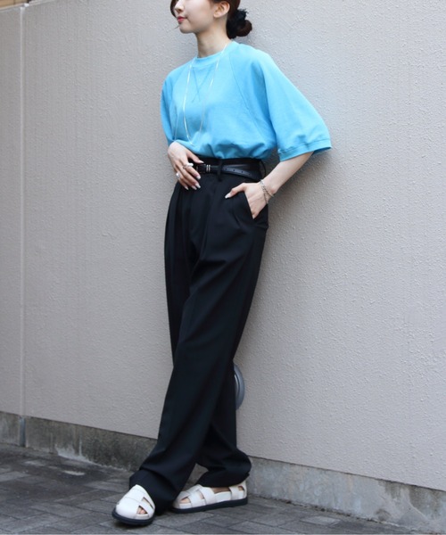 THE SHINZONE シンゾーン セットアップ スーツ パンツ Shinzone シンゾーン ウールサージ トムボーイ パンツ 22amspa02