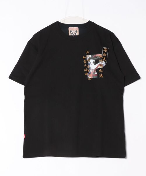 PANDIESTA（パンディエスタ） tシャツ 熊猫日本のGEISHA Tシャツ(M2