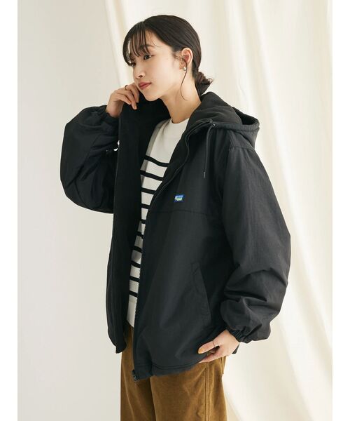 ナイロン　ブルゾン x-girl / コーチジャケット / ブラック X-girl for OPENING CEREMONY