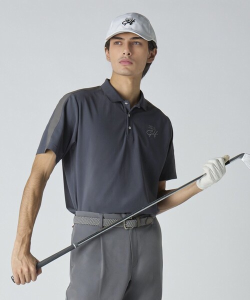 UNITED ARROWS GOLF ポロシャツ メンズ カノコ ポロシャツ-吸水