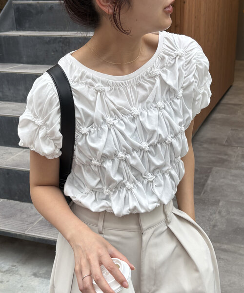 CAPRICIEUX LE'MAGE tシャツ 「WEB限定カラー/ブラウン登場