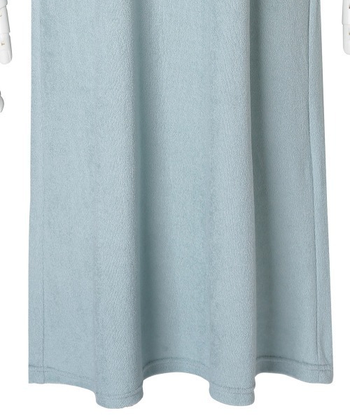 キッドブルー　オーガニックコットンパイル　ワンピース KID BLUE キッドブルー 25ストライプエンブ ワンピース ルーム