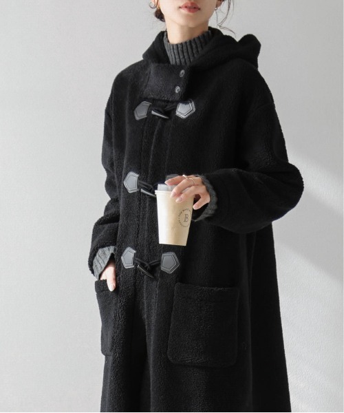 AMELY」 「La-gemme」ダッフルコート フリー ブラック レディース