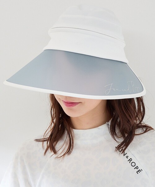 JUN&ROPE' 帽子 ハット 「UV」2WAY セルハット レディース