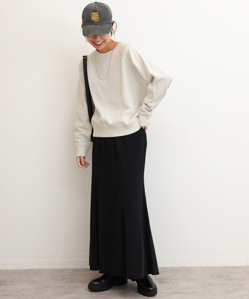 「JOURNAL STANDARD relume」 スウェットカットソー FREE ライトグレー レディース_画像3