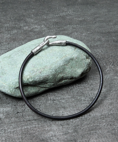 GILD アンクレット ギルド / Leather cord atypical hook anklet