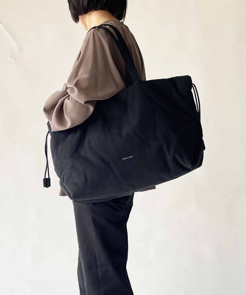 【美品】ORCIVAL ブラック トートバッグ Tote Bag Small｜ORCIVAL