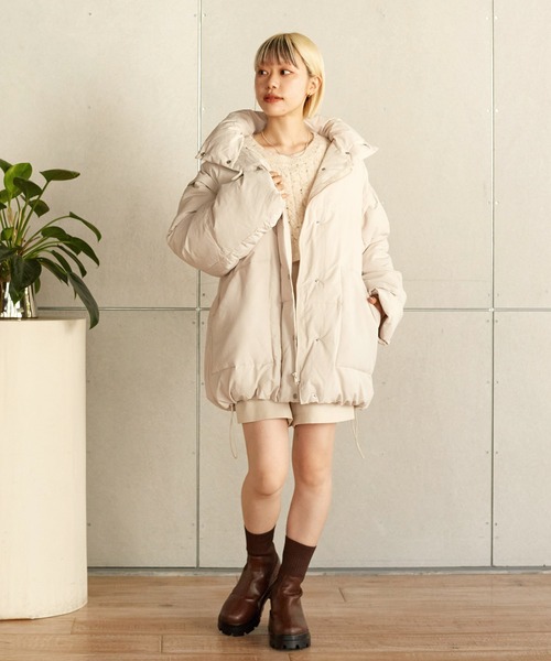 w closet（ダブルクローゼット） ブルゾン FREE オフホワイト