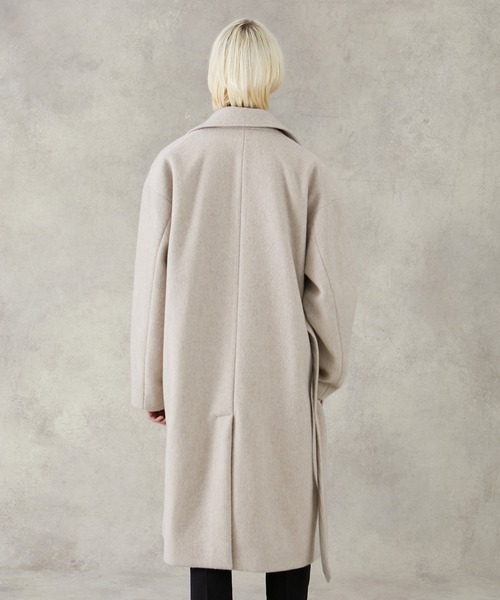 「PUBLIC TOKYO」 チェスターコート 1 ブラック メンズ_画像3