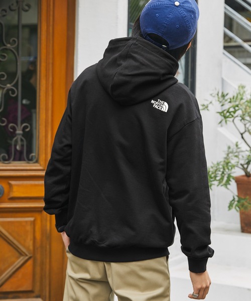 [新品] THE NORTH FACE メンズパーカー　M THE NORTH FACE (ザ ノースフェイス) 裏起毛 BOXバックプリント プル