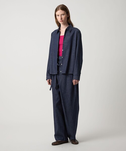 ブラウス シャツ 「Steven Alan」スエード シャツ レディース STEVEN ALAN ブラウス シャツ 「Steven Alan」ライトオンス
