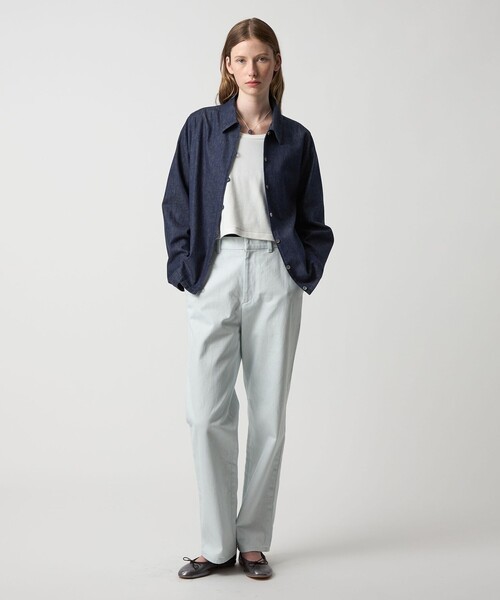 ブラウス シャツ 「Steven Alan」ライトオンスデニム シャツ レディース STEVEN ALAN ブラウス シャツ 「Steven Alan」ライトオンス