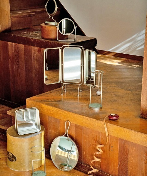 DULTON（ダルトン） 鏡 TABLETOP 3 SIDED MIRROR/三面鏡 : ZOZOTOWN