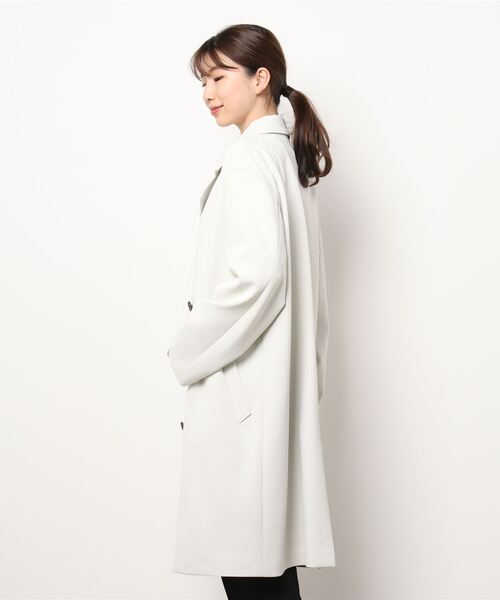 Whim Gazette コート Whim Gazette（ウィム ガゼット） チェスターコート FREE ホワイト系