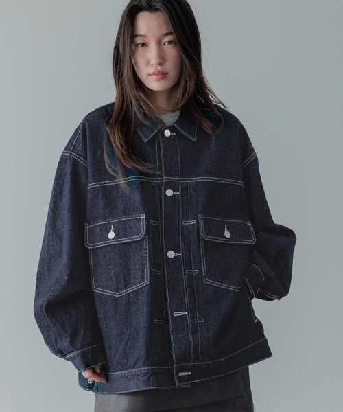 LOWRYS FARM（ローリーズファーム） デニムジャケット gジャン 「LFM(U