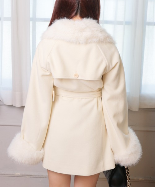 LIP SERVICE（リップサービス） コート アウター ケープライクフレア