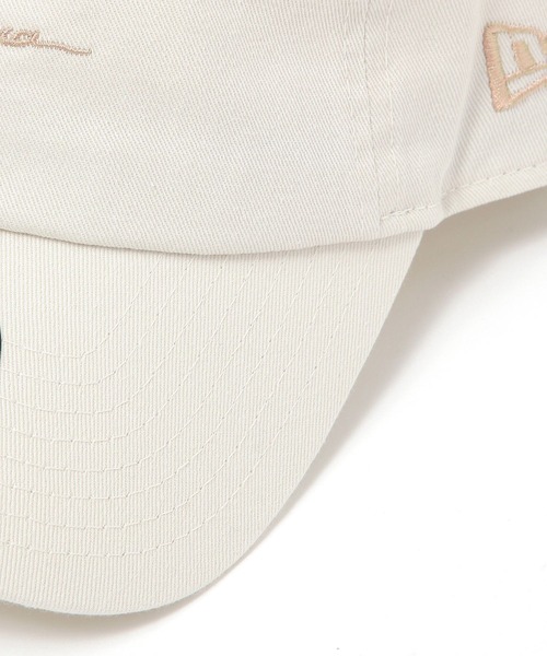 「GLOBAL WORK」 「NEW ERA」キャップ ONE SIZE ベージュ レディース_画像8