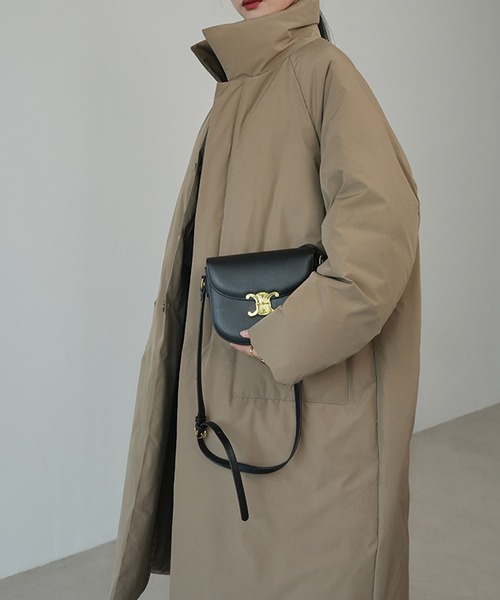 c.u.l ダウンコート ダウンジャケット 中綿 ボリューム ロングエコ