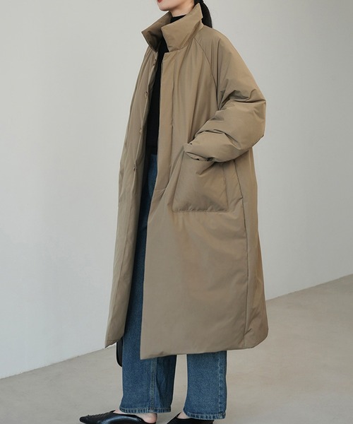 c.u.l ダウンコート ダウンジャケット 中綿 ボリューム ロングダウン