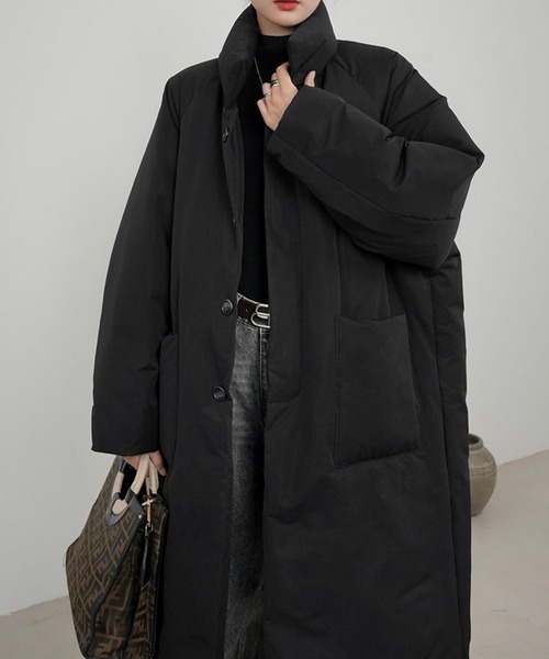 c.u.l ダウンコート ダウンジャケット 中綿 ボリューム ロングエコ