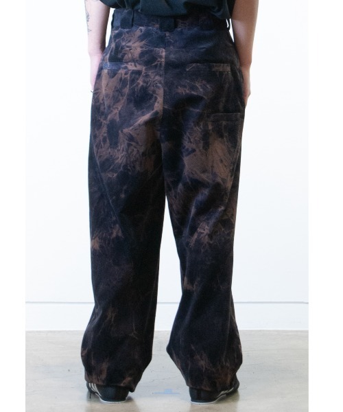 パンツ YUKI HASHIMOTO CORDUROY REVERSE TWISTED WORK PANTS (252-01
