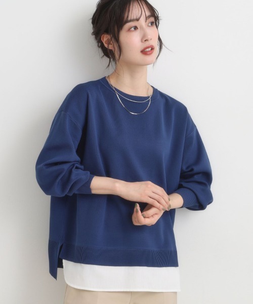 SHOO・LA・RUE（シューラルー） ニット セーター 「S-LL/洗える」一枚