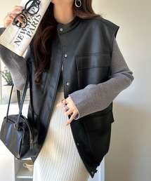 classicalelf（クラシカルエルフ） ベスト ジレ 羽織るだけで、モード 