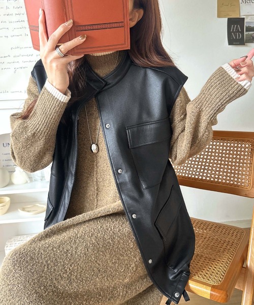 classicalelf（クラシカルエルフ） ベスト ジレ 羽織るだけで、モード