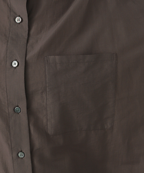 FRAMeWORK（フレームワーク） ブラウス シャツ シアーワイドシャツ