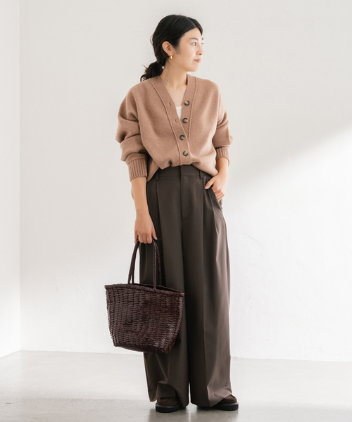 FRAMeWORK（フレームワーク） カーディガン AQUA Vネックカーディガン