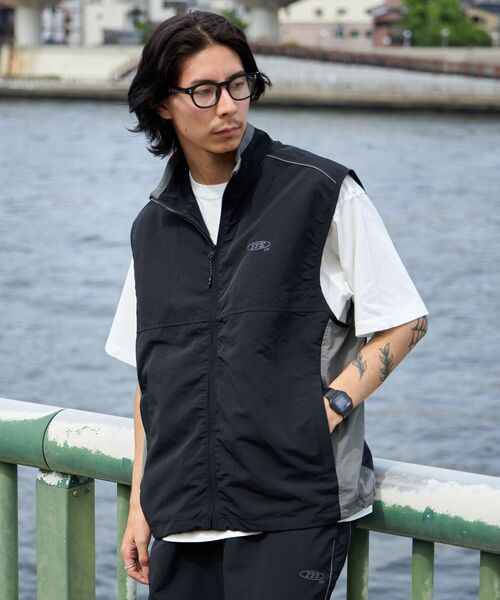 ffein ナイロンベスト MEDIUM ベージュ メンズ : ZOZOTOWN Yahoo!店