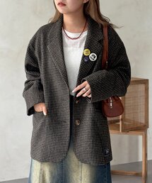 CPCM（シーピーシーエム） ジャケット テーラードジャケット 缶バッジ