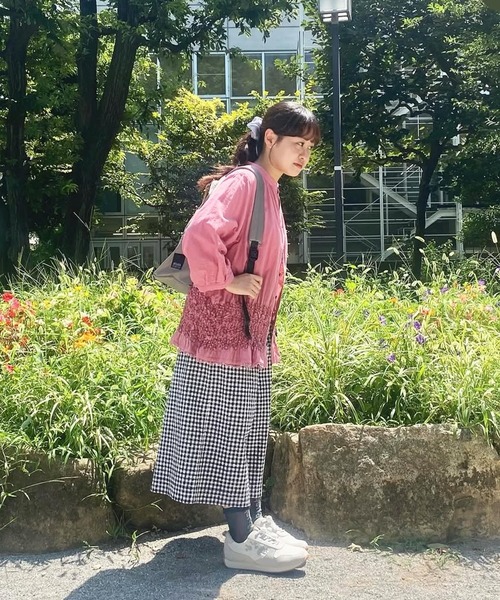 SUPER HAKKA（スーパーハッカ） ワイドパンツ パンツ フラワーワン
