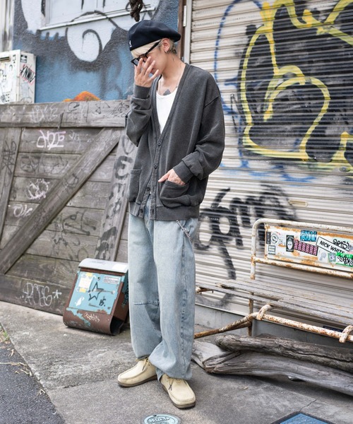 WEGO（ウィゴー） ワイドパンツ ジーンズ WEGO/チェーン付きバルーン 